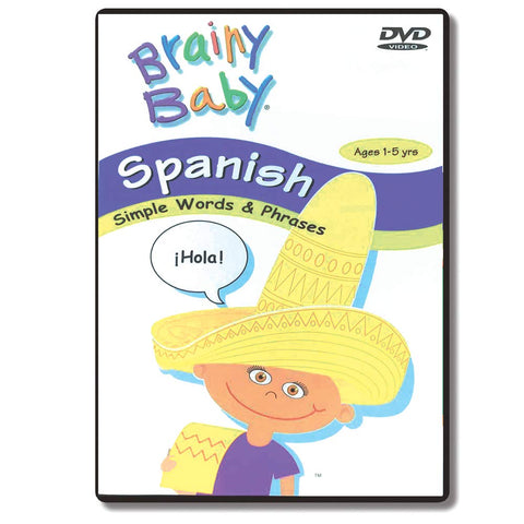 Brainy Baby Spanish DVD: Simple Words and Phrases Classic Edition