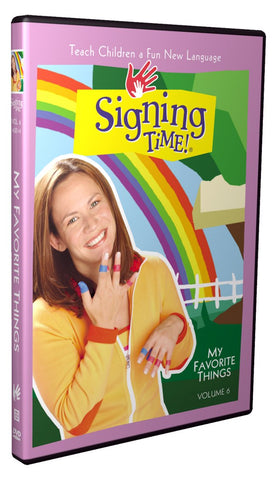 Signing Time Volume 6: My Favorite Things DVD