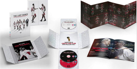 The Last Dance Limited Collector's Edition Blu-ray, 10-Part Documentary, 4+ Hours of Bonus Features, Special Packaging, 28-Page Gallery Book Region Free