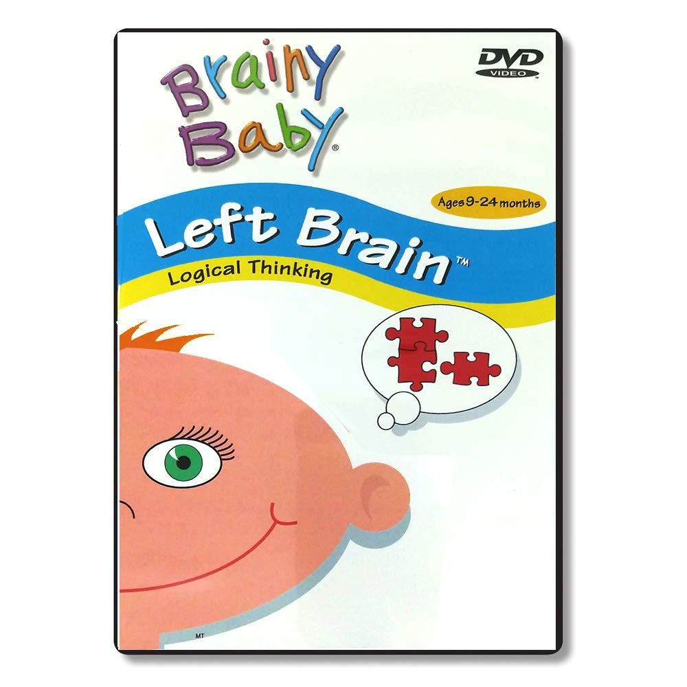 Brainy Baby Left Brain DVD: Inspiring Logical Thinking Brain Development Classic Edition