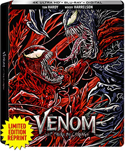 Venom: Let There Be Carnage (Limited Edition Steelbook) [4K UHD + Blu-ray + Digital]