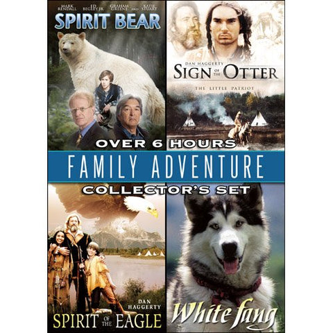 Family Adventure Collector's Set: Spirit Bear/Sign of the Otter/Spirit of the Eagle/White Fang