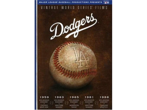 MLB Vintage World Series Films - Los Angeles Dodgers 1959, 1963, 1965, 1981 & 1988