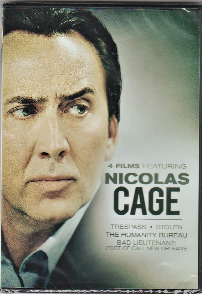 Nicolas Cage 4 Films (Trespass, Stolen, The Humanity Bureau, Bad Lieutenant)