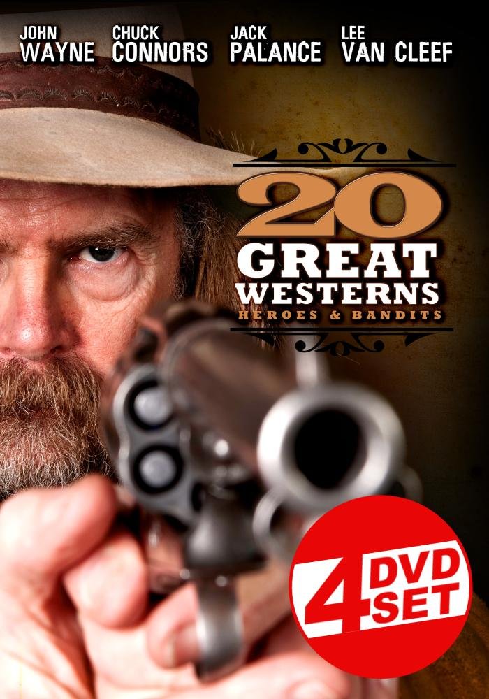 20 Great Westerns: Heroes & Bandits (4 Disc Set) [DVD]