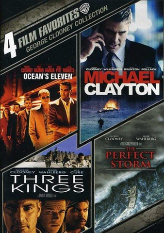 4 Film Favorites: George Clooney (Michael Clayton, Ocean's Eleven, The Perfect Storm, Three Kings)