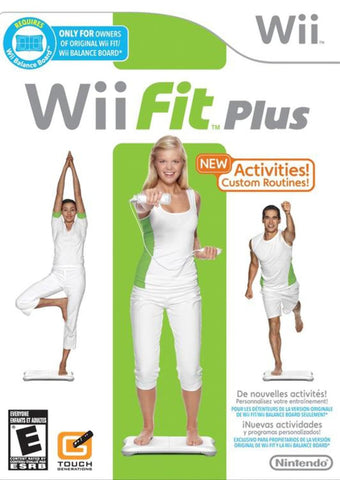 Wii Fit Plus (Balance Board Not Included)
