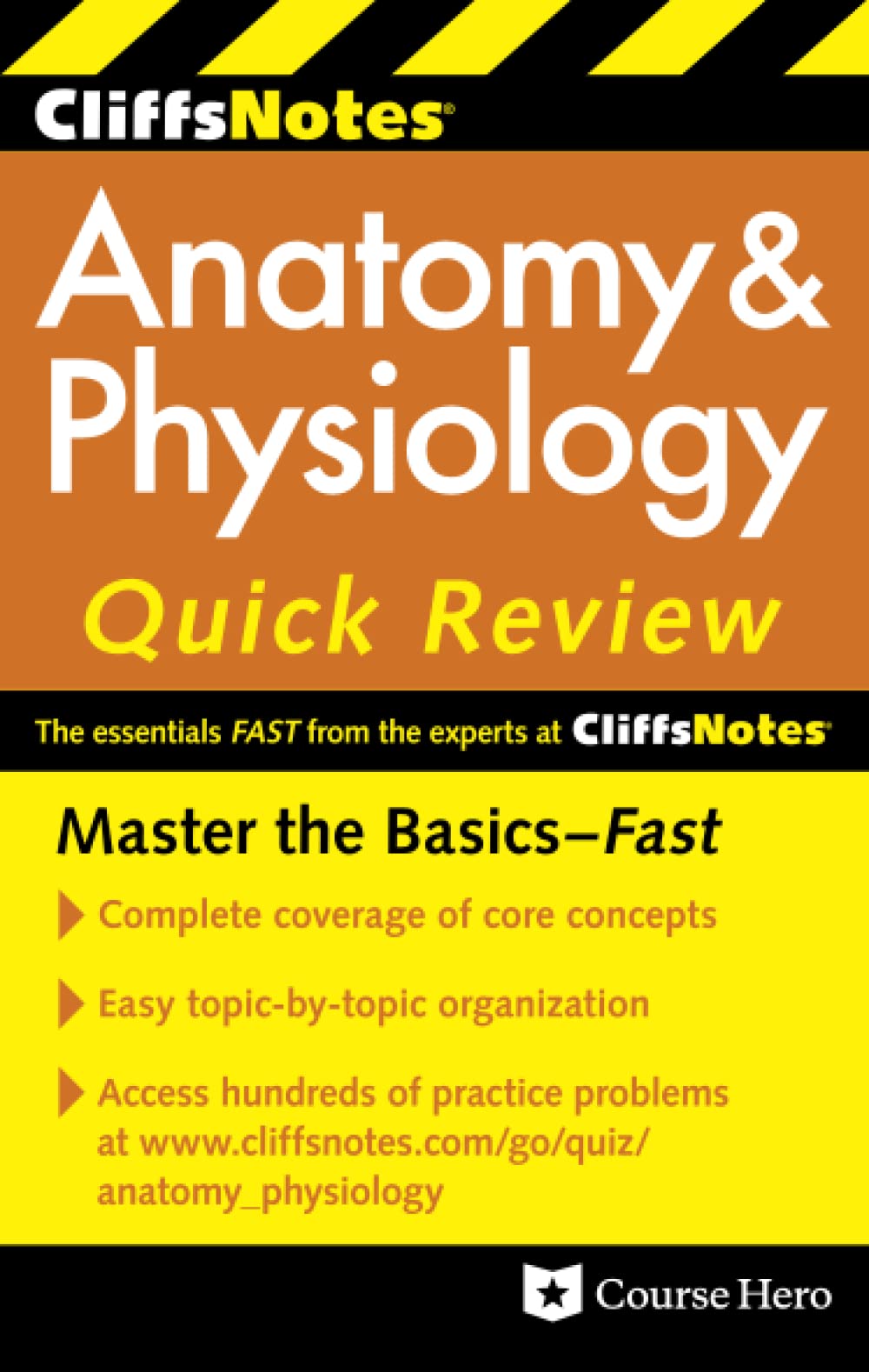 CliffsNotes Anatomy & Physiology Quick Review, 2ndEdition (Cliffsnotes Quick Review)