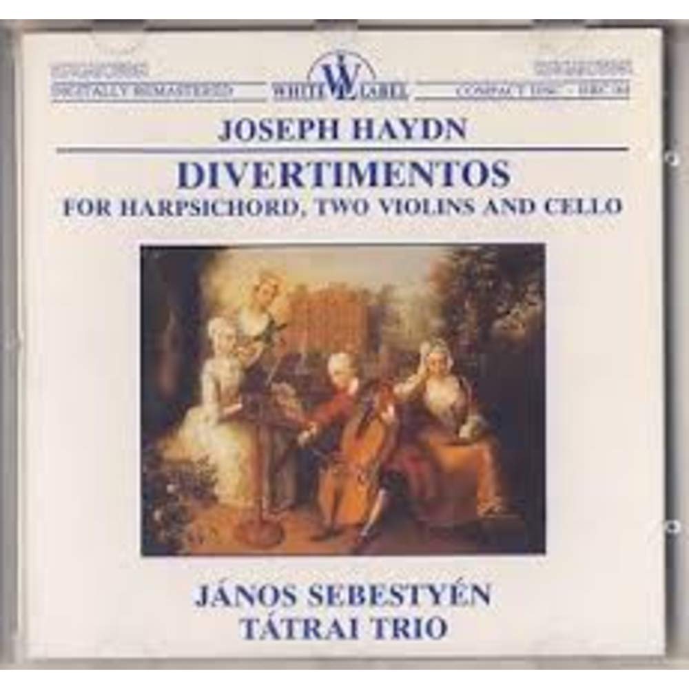 Haydn: Divertimentos for Harpsichord, Two Violins and Cello