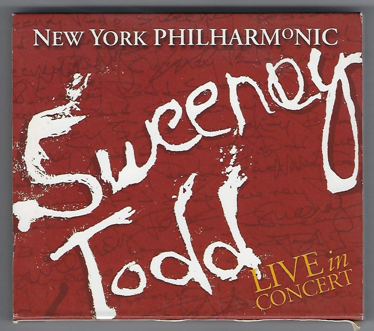 Sweeney Todd Live at the New York Philharmonic