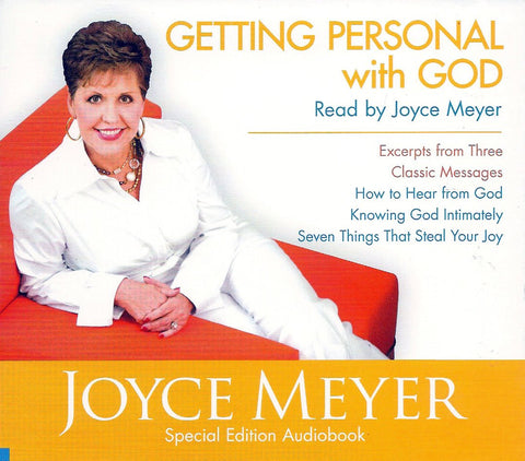 Getting Personal with God (Set of 3 Audio CDs read by Joyce Meyer)