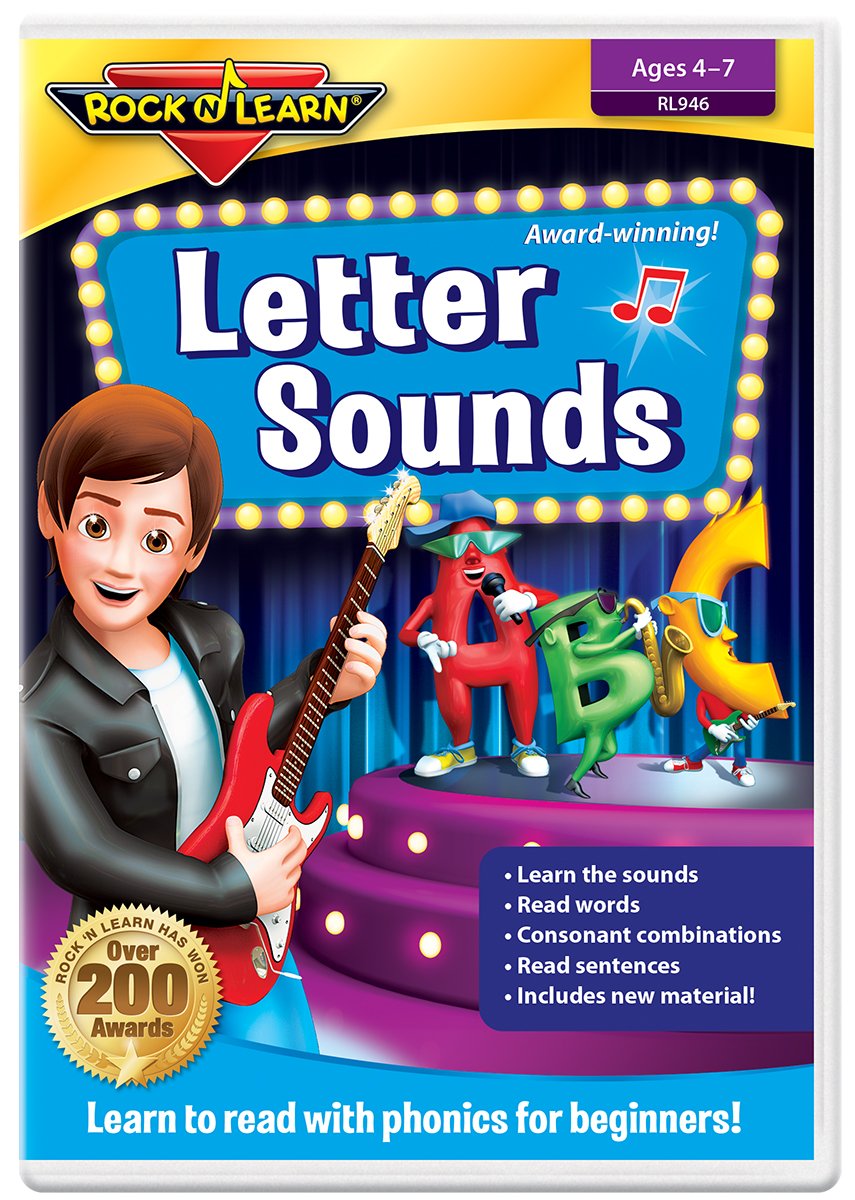 Letter Sounds DVD by Rock 'N Learn