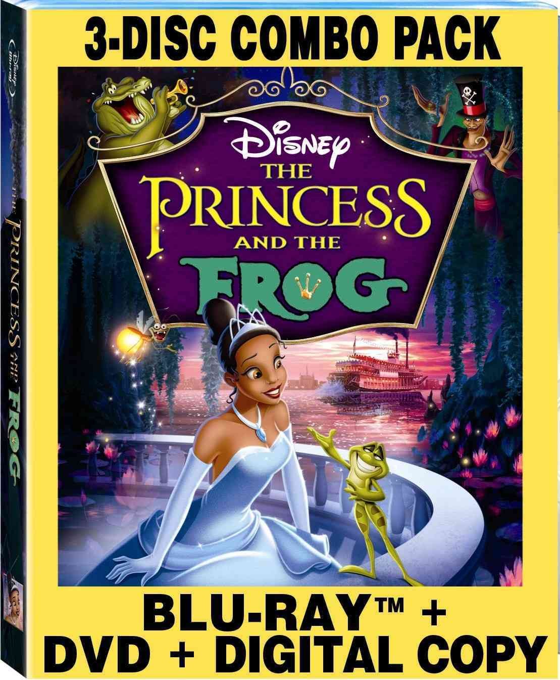 The Princess and The Frog (Three Disc Combo: Blu-ray/DVD + Digital Copy)