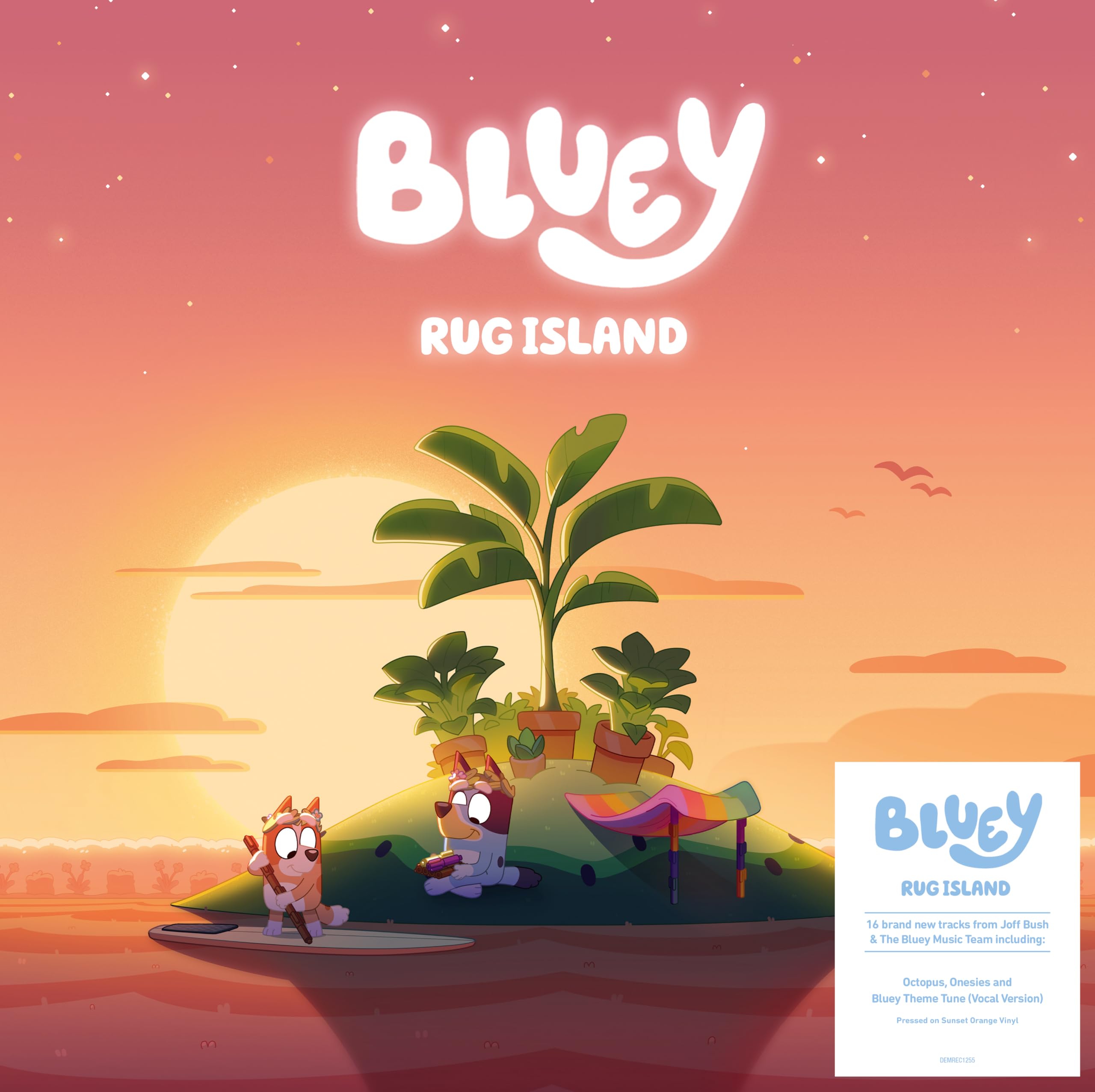 Rug Island - Sunset Orange Colored Vinyl