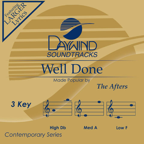 Well Done [Accompaniment/Performance Track]