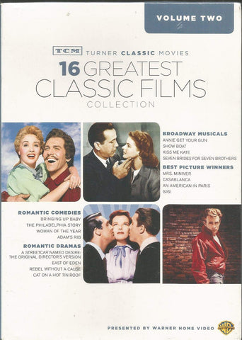 TCM VOLUME TWO - 16 GREATEST CLASSIC FILMS