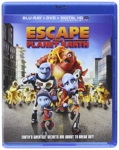 Escape From Planet Earth (Blu-ray + DVD + Digital UltraViolet)