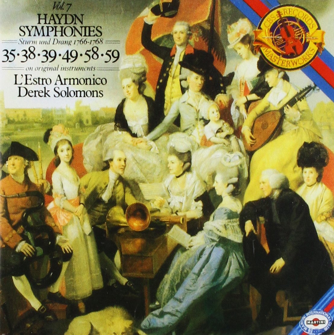 Haydn: Symphonies 35, 38, 39, 49, 58, 59 'Fire' (Sturm und Drang Symphonies, Vol. 7)