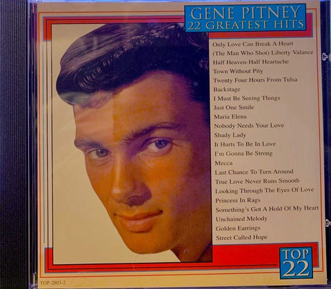 Gene Pitney 22 Greatest Hits