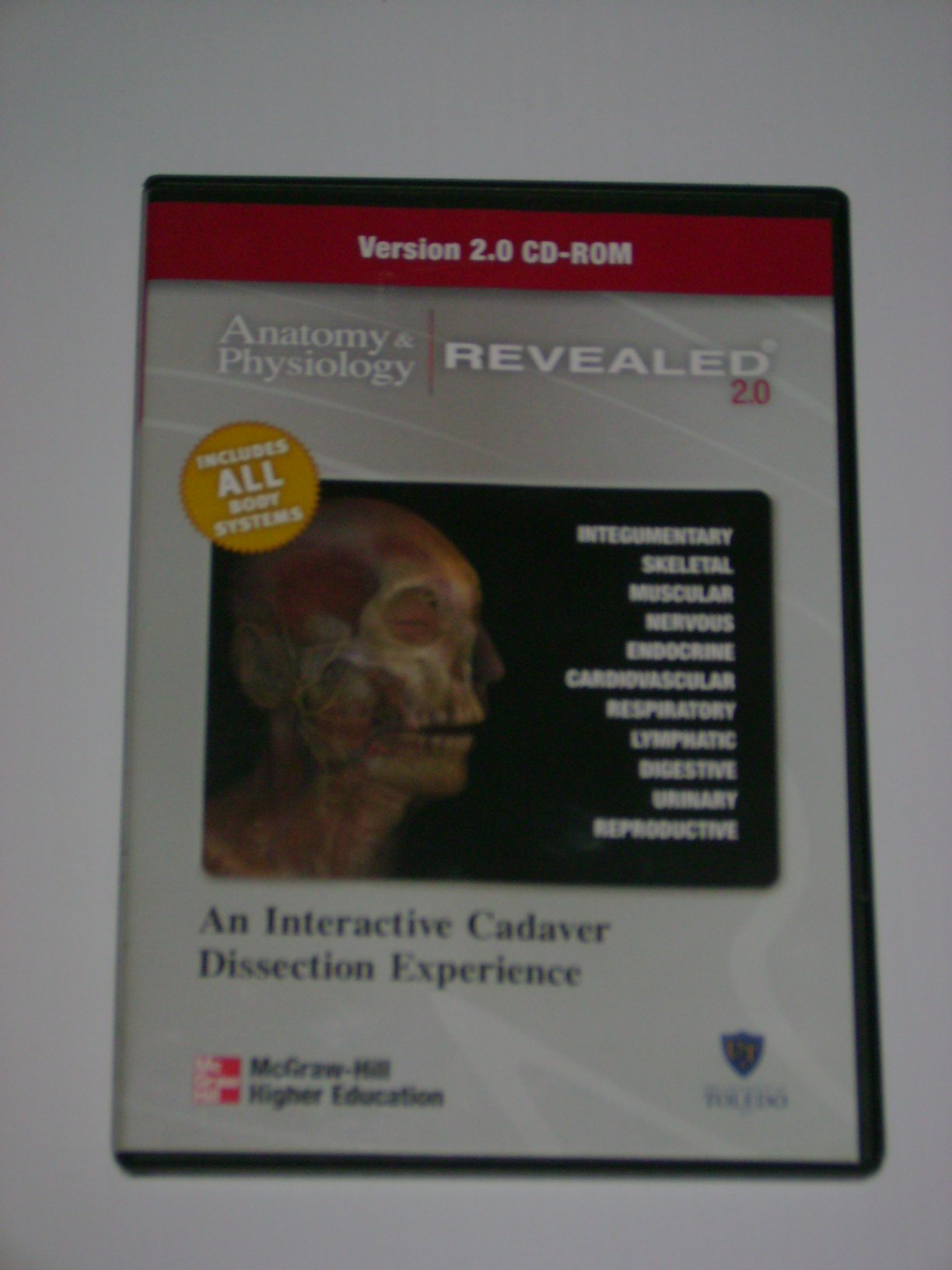 Anatomy and Physiology Revealed: An Interactive Cadaver Dissection Experience, Version 2.0