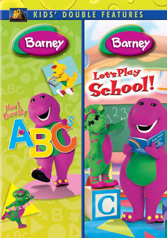 Barney (Now I Know My ABCs / Let's Play School) (Double Feature)