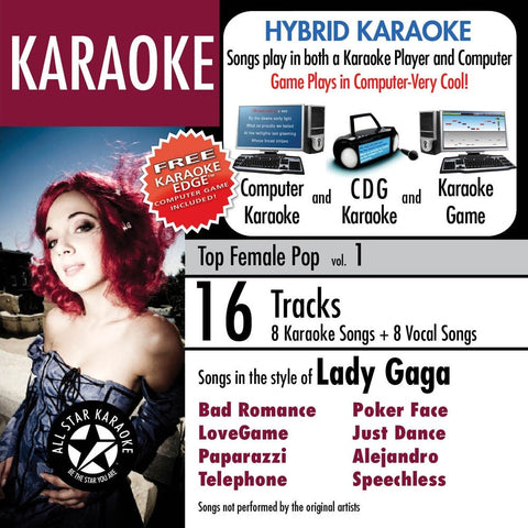 Karaoke: Hits Of Lady Gaga, Vol. 1