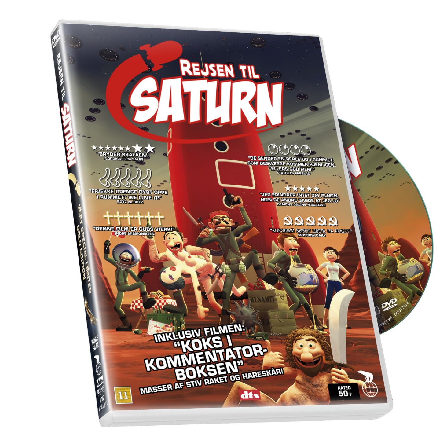 Journey to Saturn ( Rejsen til Saturn ) [ NON-USA FORMAT, PAL, Reg.2 Import - Denmark ]