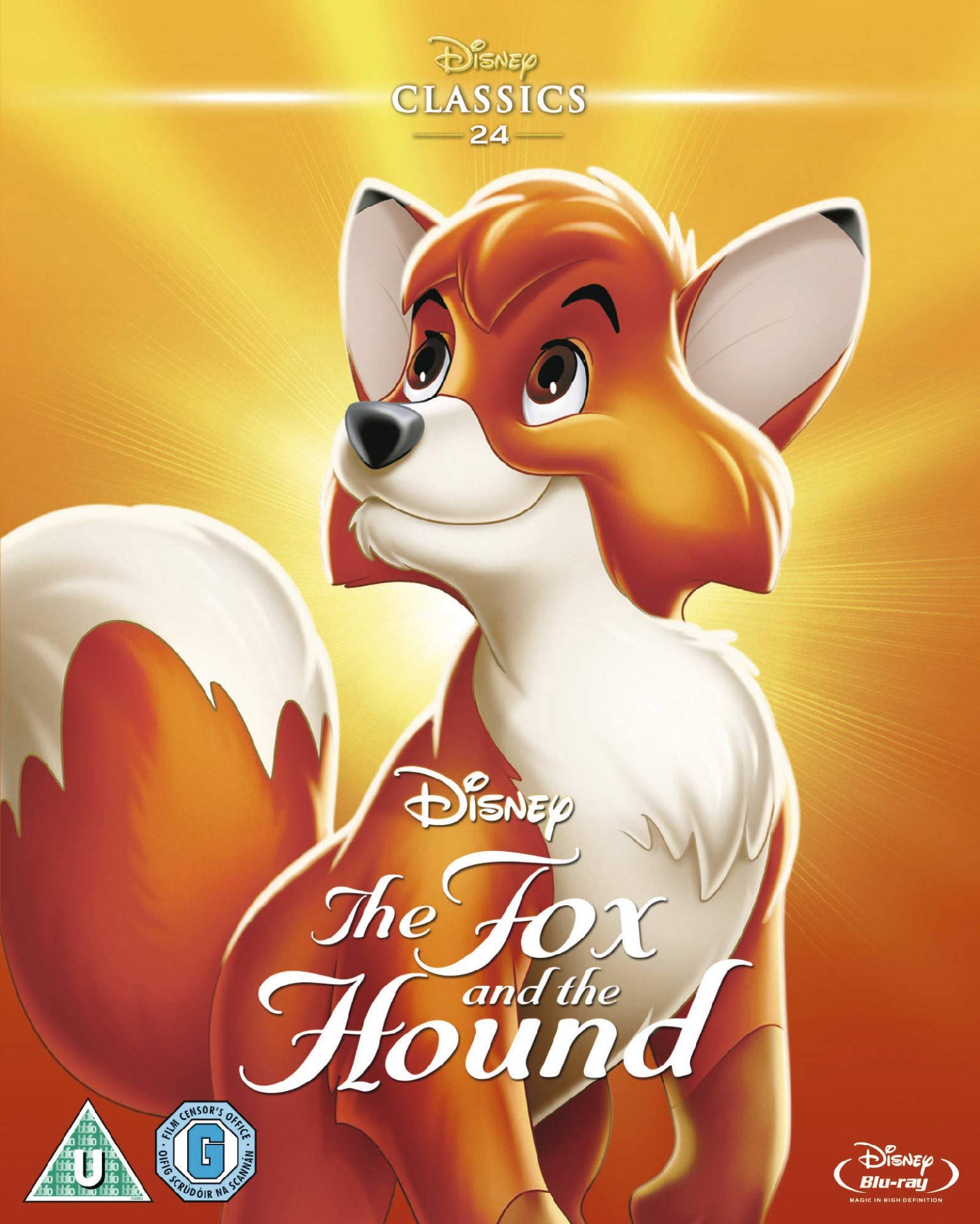 The Fox and the Hound [Blu-ray] [1981] [Region Free]