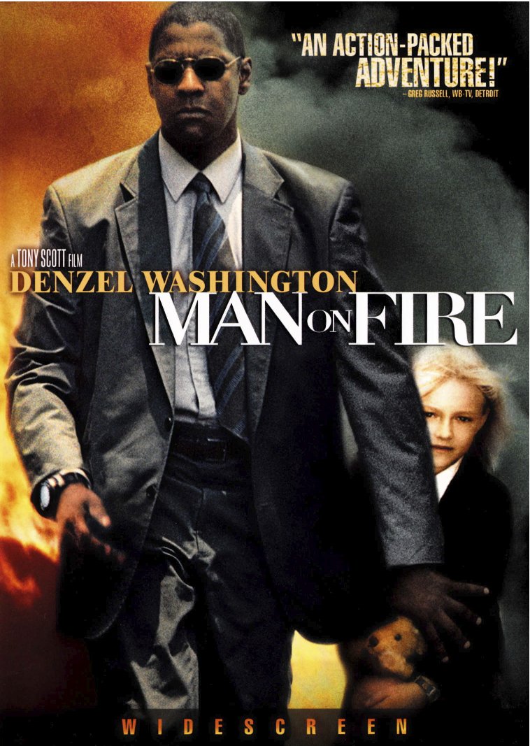 Man On Fire [DVD] Widescreen Denzel Wasington