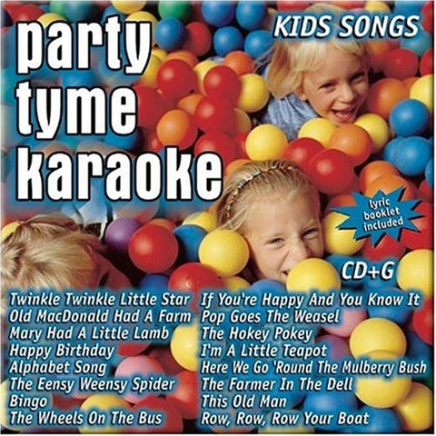 Party Tyme Karaoke - Kids Songs (16-song CD+G)