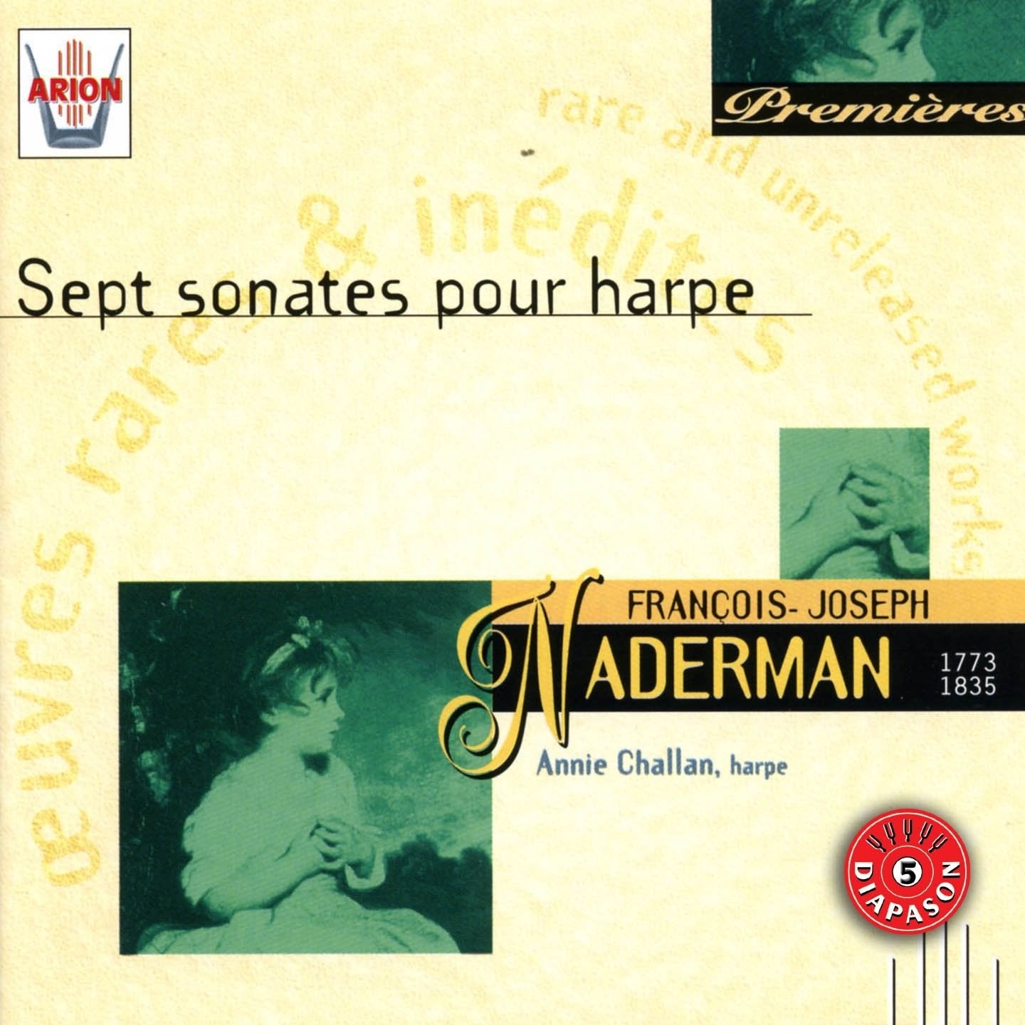 Naderman 1781-1835 Harp Sonatas 1-7. (Annie Challan)