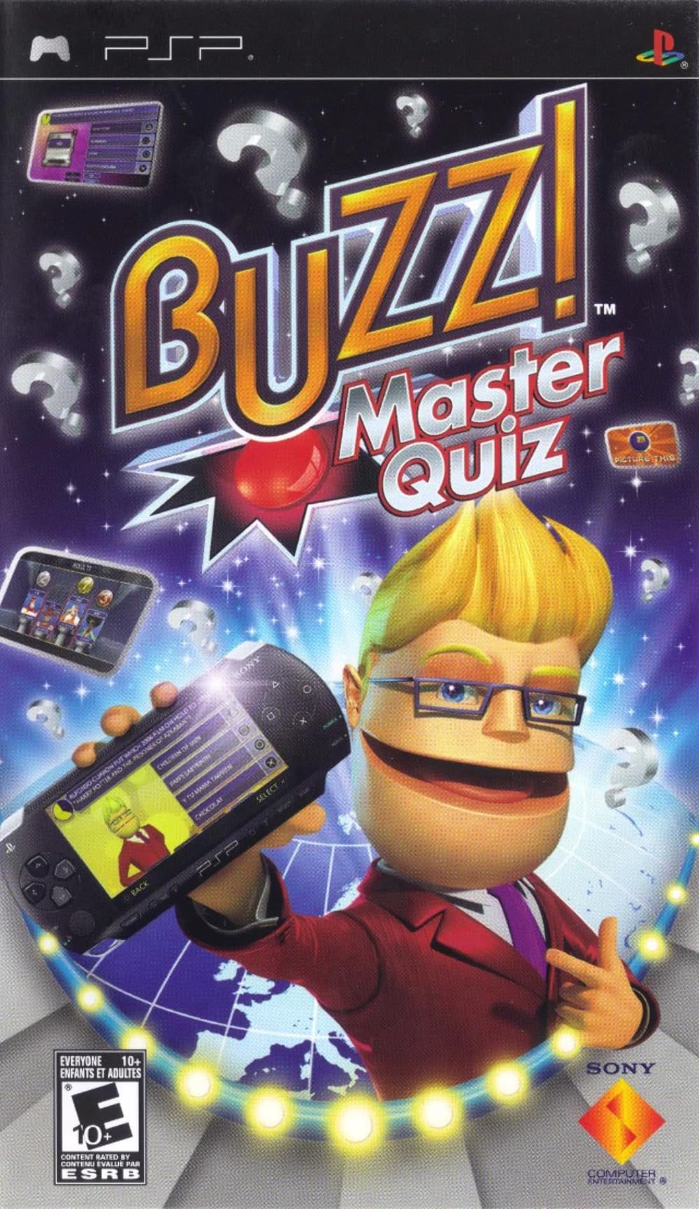 Buzz Master Quiz - Sony PSP