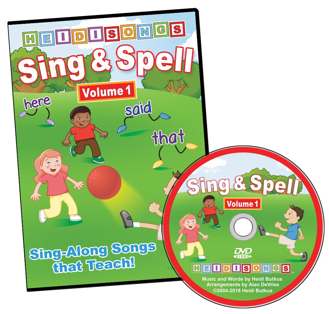 Sing & Spell the Sight Words Vol. 1 Animated DVD