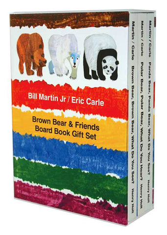 Brown Bear & Friends Board Book Gift Set: Brown Bear, Brown Bear, What Do You See?; Polar Bear, Polar Bear, What Do You Hear?; and Panda Bear, Panda Bear, What Do You See? (Brown Bear and Friends)