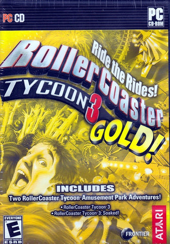 Rollercoaster Tycoon 3: Gold Compilation Pack - PC
