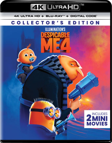 Despicable Me 4 (4K Ultra HD + Blu-ray + Digital) [4K UHD]