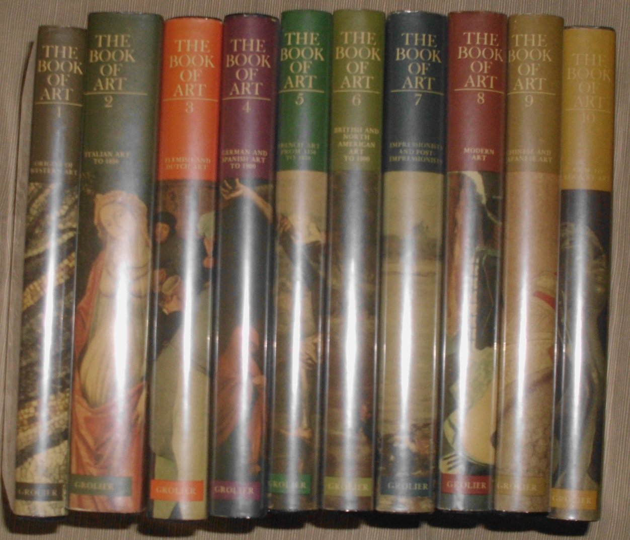The Book of Art (10 Volume set)