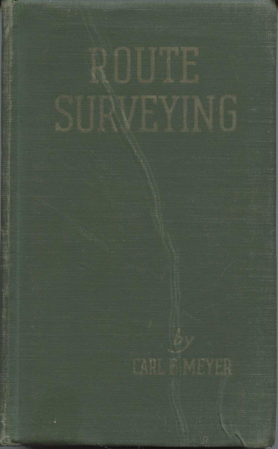 Route Surveying and Design