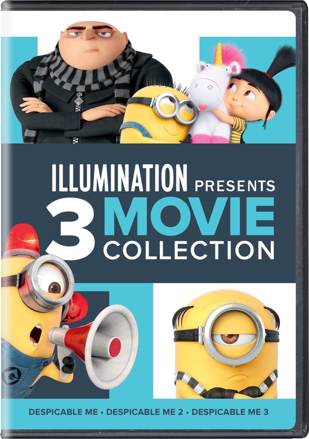 Illumination Presents: 3-Movie Collection (Despicable Me / Despicable Me 2 / Despicable Me 3) [DVD]