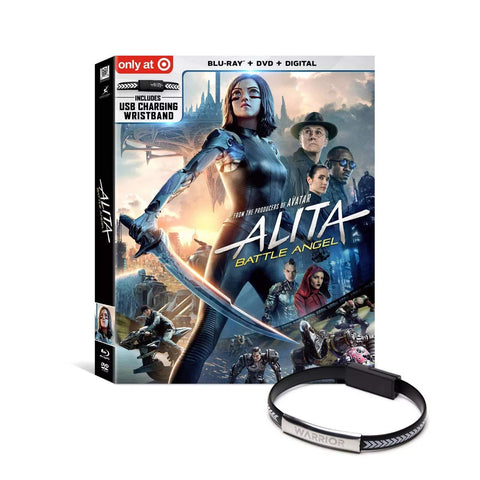 Alita: Battle Angel (Target Exclusive) (Blu-Ray + DVD + Digital)