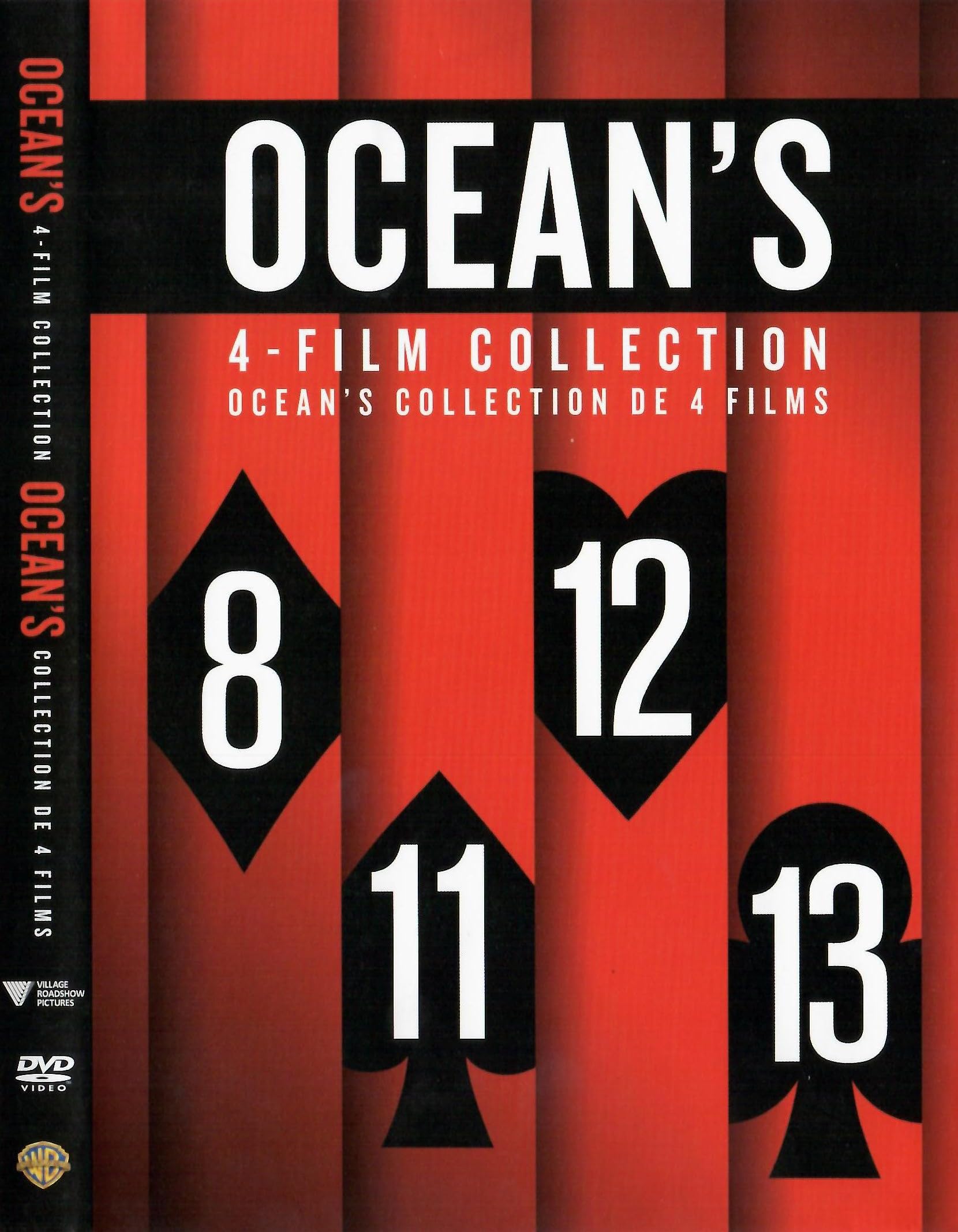 Ocean's 4 Film Collection ( Ocean's Eleven/ Ocean's Twelve / Ocean's Thirteen / Ocean's Eight ) - Widescreen DVD