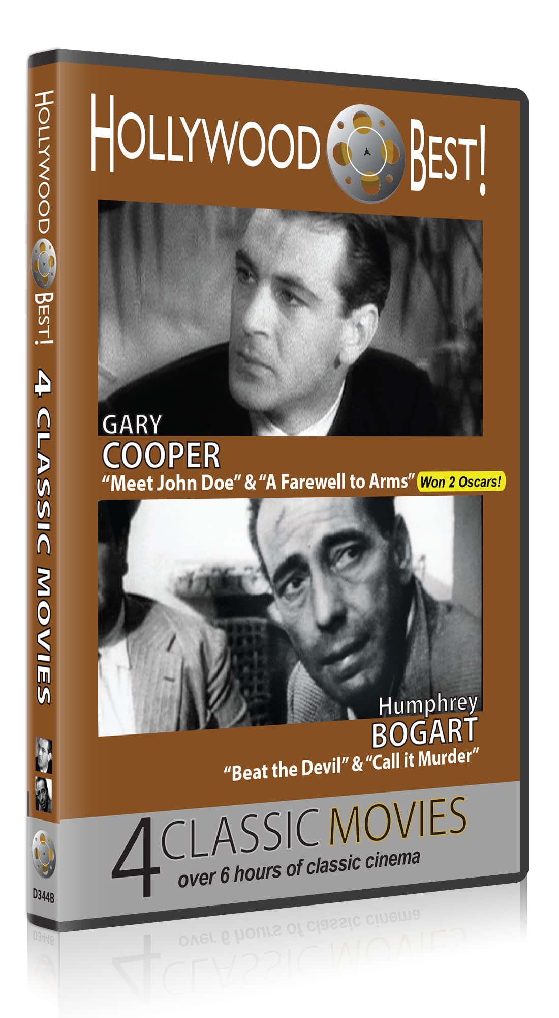 Hollywood Best! 4 Classic Films starring Gary Cooper and Humphrey Bogart!