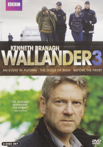 Wallander - Season 3: An Event in Autumn / Dogs of Riga / Before the Frost