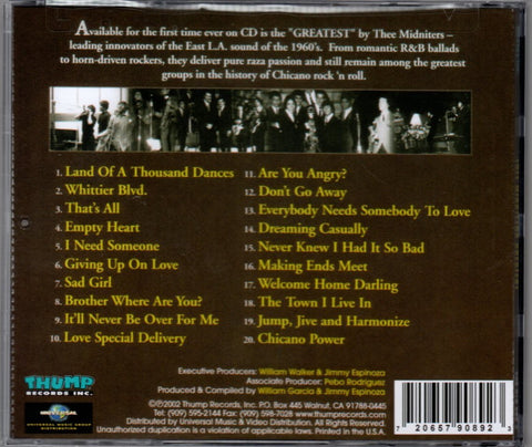 Thee Midniters Greatest