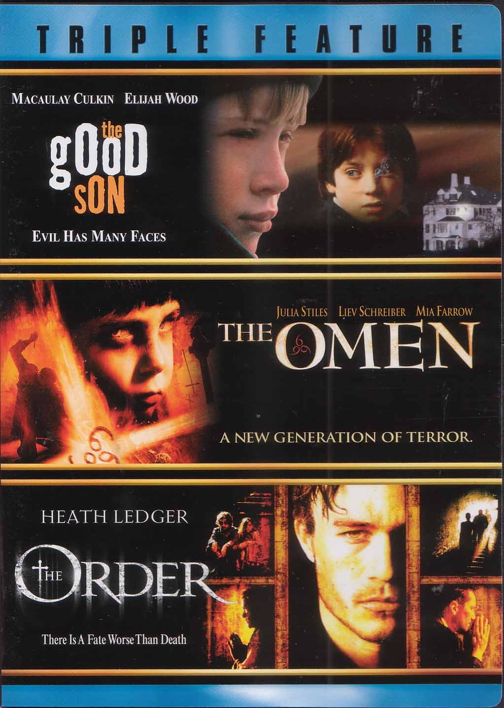 The Good Son (1993) / The Omen (2006) / The Order (2003) Triple Feature