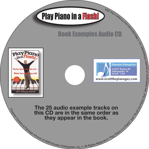 Play Piano in a Flash! Book Examples Audio CD