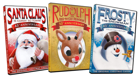 The Original Christmas Classics Anniversary Collector's Edition (Santa Claus: Is Comin' to Town! / Rudolph: The Red-Nosed Reindeer / Frosty the Snowman)