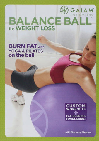 Gaiam - Fitness Balance Ball For Weight Loss