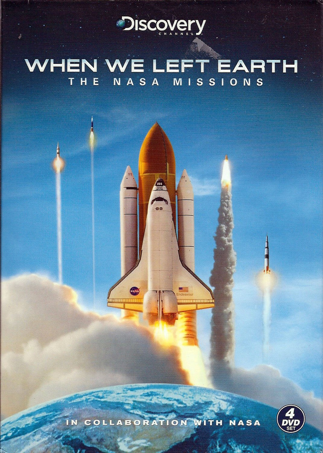 Discovery Channel When We Left Earth- The Nasa Missions (4DVD set)