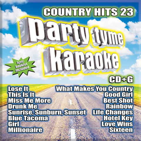 Country Hits 23 [16-song CD+G]